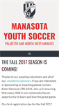 Mobile Screenshot of manasotasoccer.com